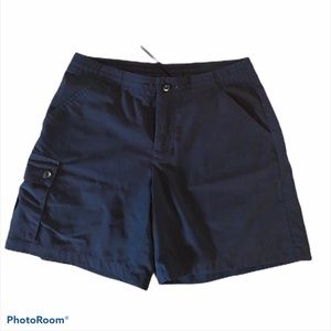 Patagonia Black Cargo Hiking Shorts